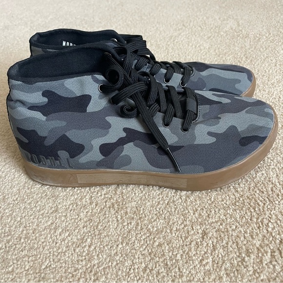 NOBULL Shoes - NOBULL Canvas Mid Athletic Trainer Sneakers in Camo M7 W8.5 EUR 40 Brand NEW!